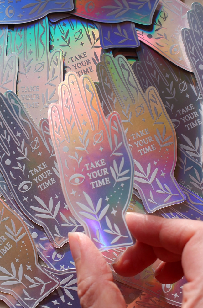 Take your time - Autocollant