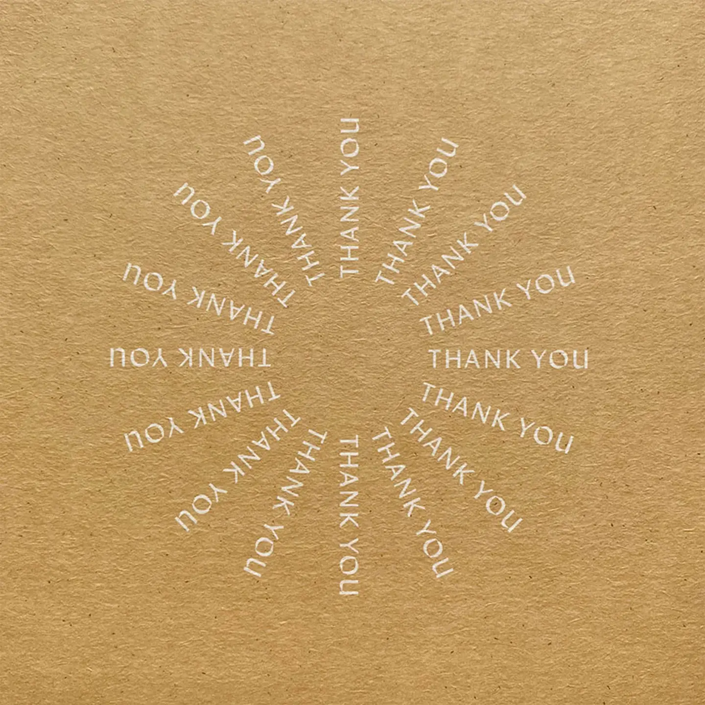Thank you (soleil) - Carte – Image 1