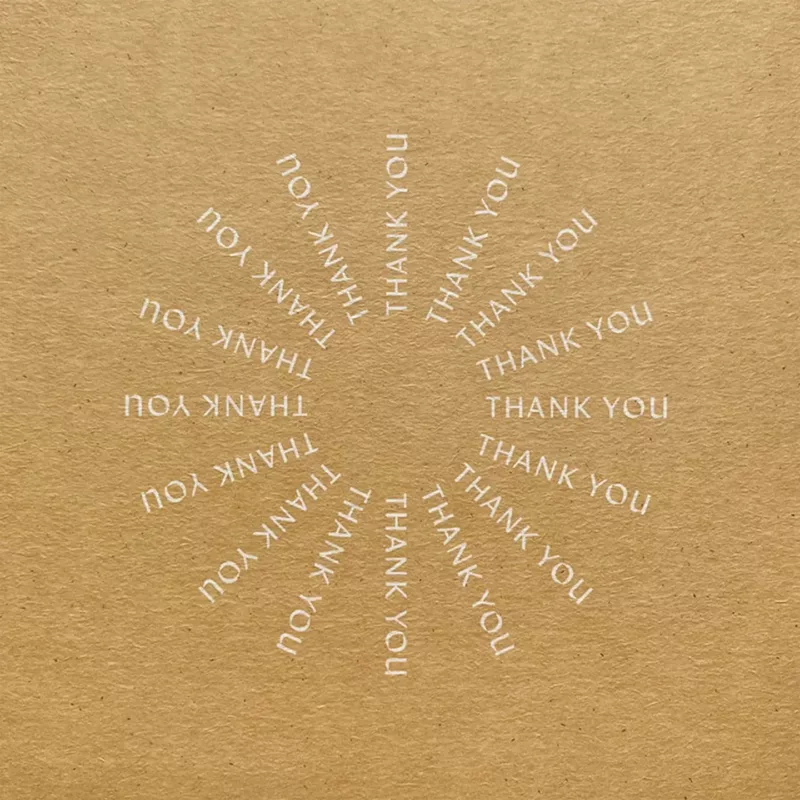 Thank you (soleil) - Carte
