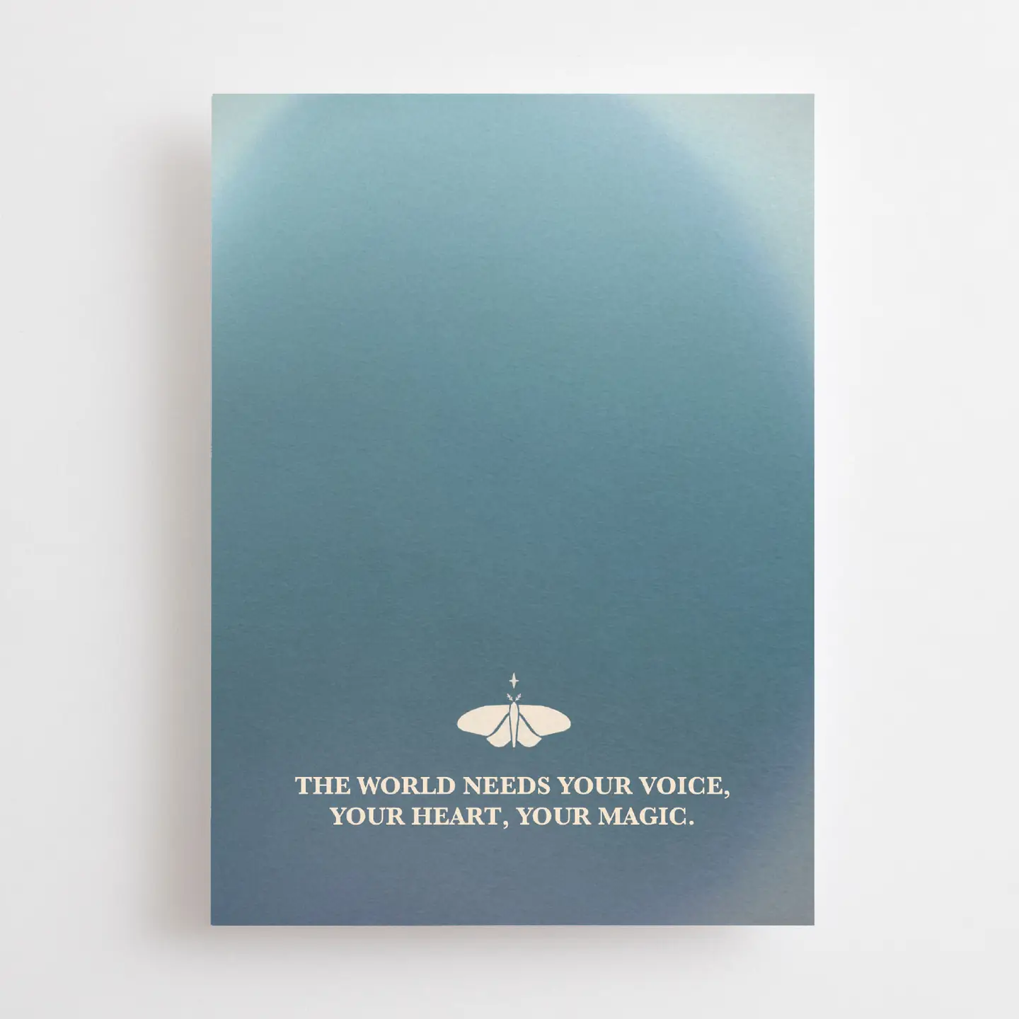 The world needs your voice - Carte – Image 1