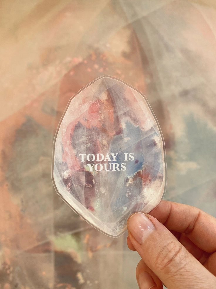 Today is yours - Autocollant