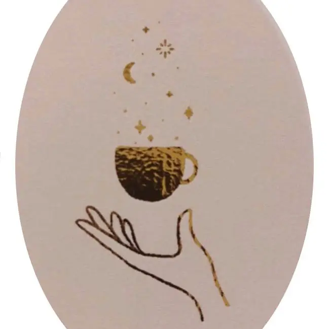 Univers dans une tasse de thé - Autocollant