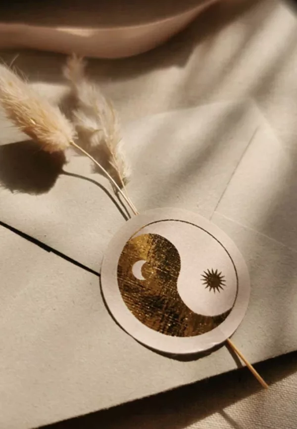 Yin Yang - Autocollant – Image 2