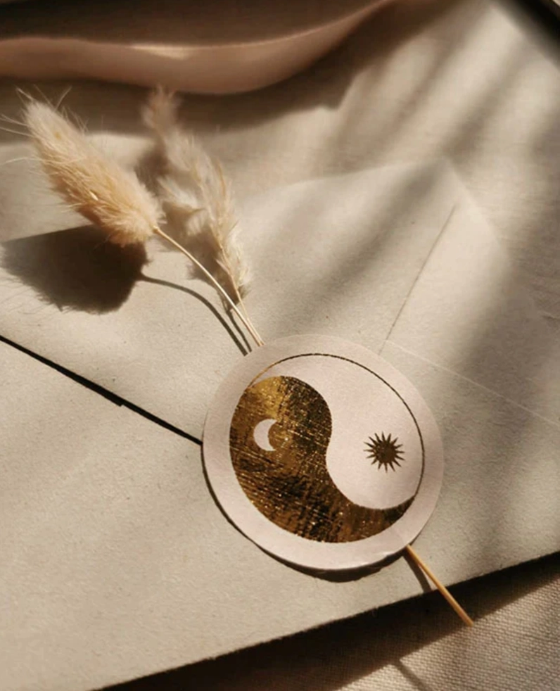 Yin Yang - Autocollant