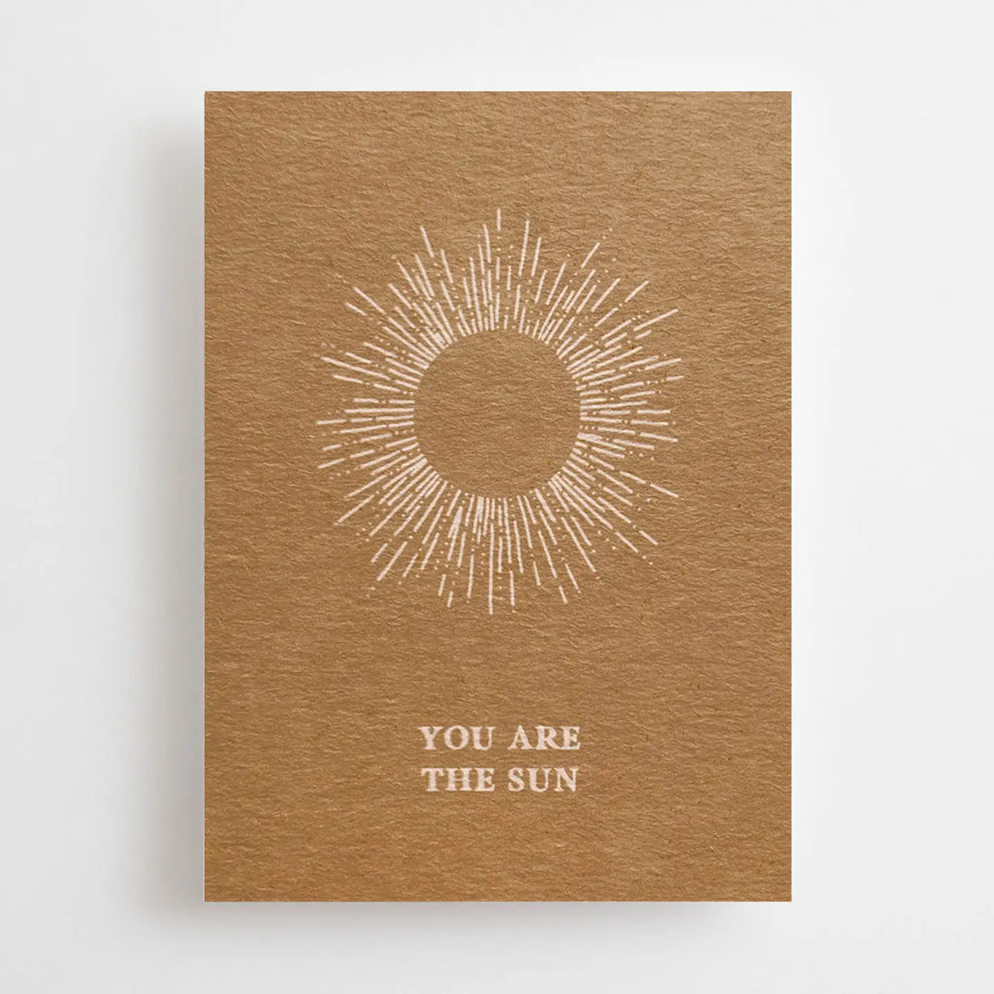 You are the sun - Mini Carte – Image 1