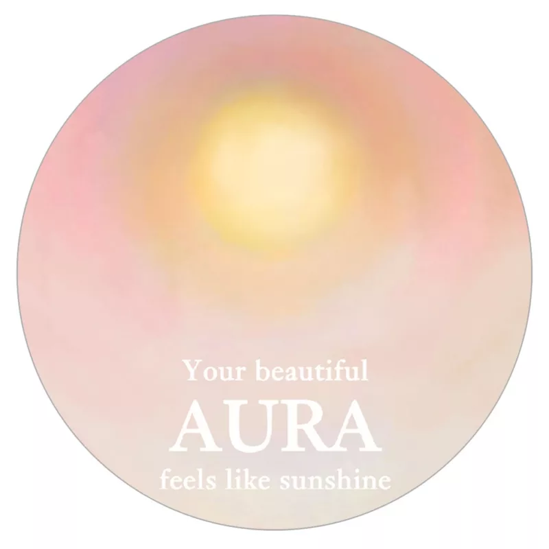 Your beautiful aura feels like sunshine - Autocollant