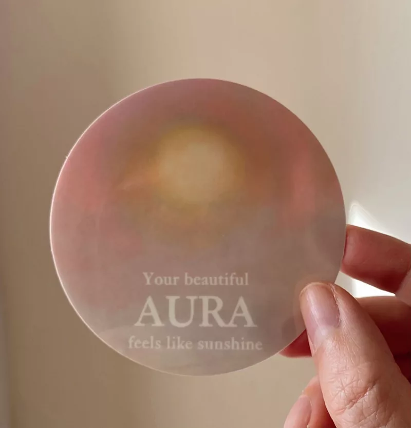 Your beautiful aura feels like sunshine - Autocollant