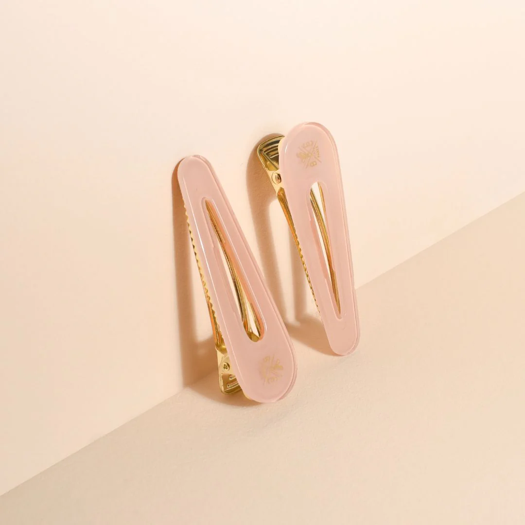 Barrettes Opaline Rose – Image 1