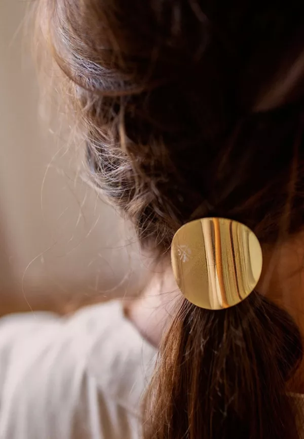 Elastique Plaque Dorée – Image 1