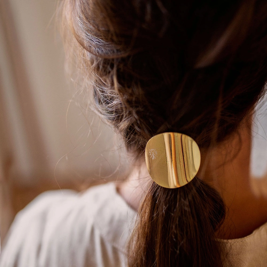 Elastique Plaque Dorée – Image 1