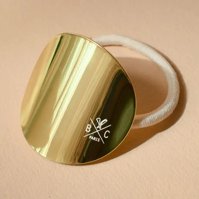 Elastique Plaque Dorée