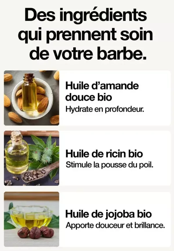 Huile à barbe bio – Image 2