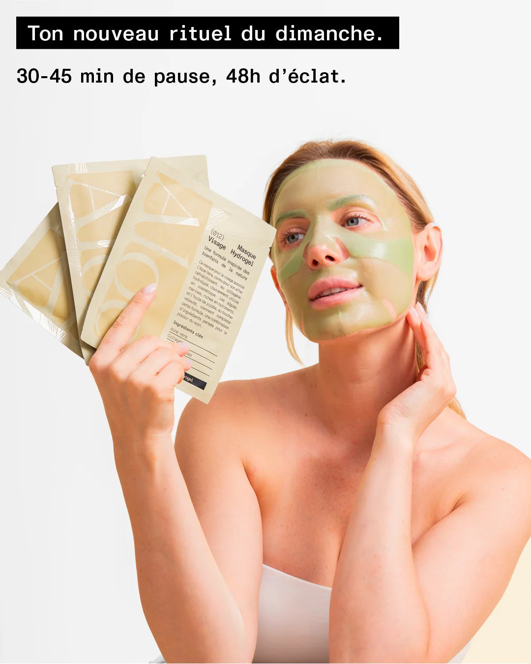Masque visage hydrogel – Image 3