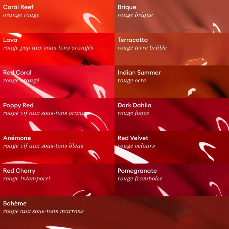 Poppy Red - Vernis Green Flash