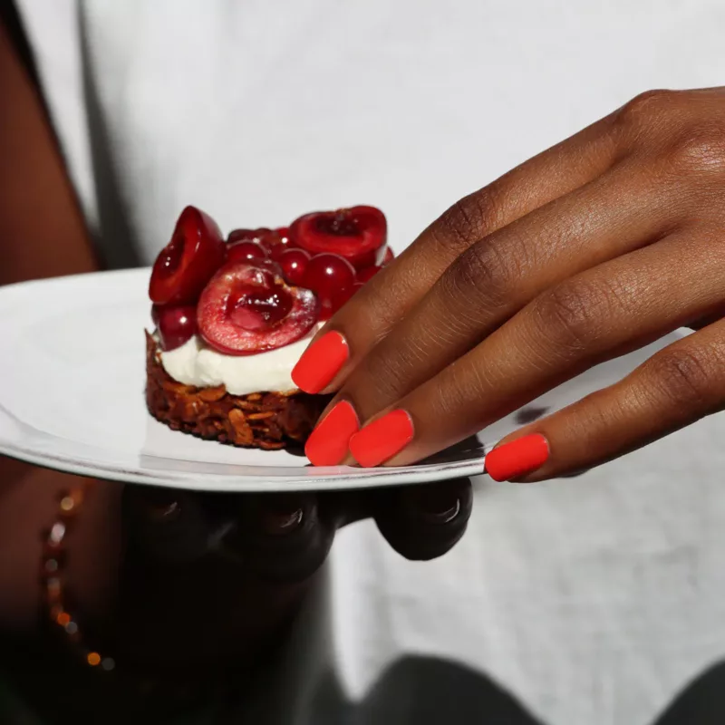 Red Coral - Vernis Green Flash