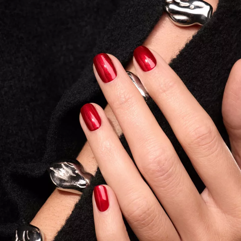 Red Hibiscus - Vernis Green