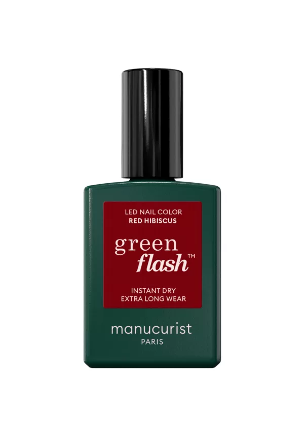 Red Hibiscus - Vernis Green Flash – Image 1