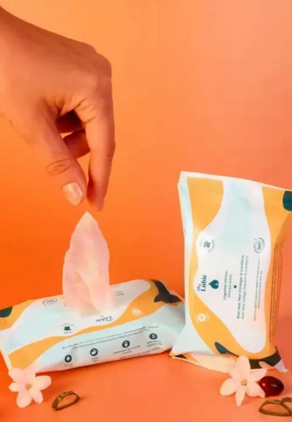 Lingettes intimes rafraîchissantes - 14 pièces – Image 3