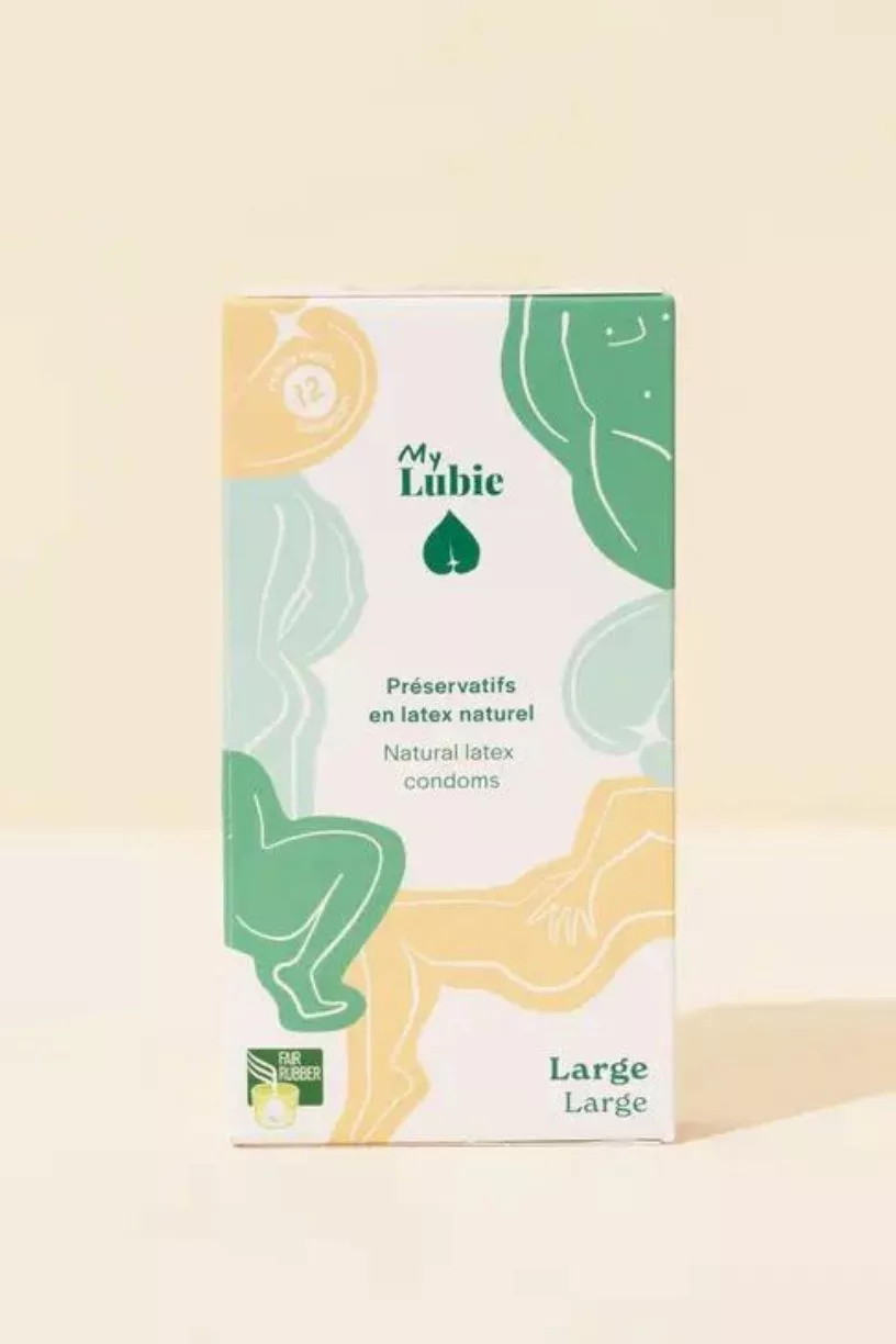 Préservatifs en latex naturel et équitable - Large – Image 1