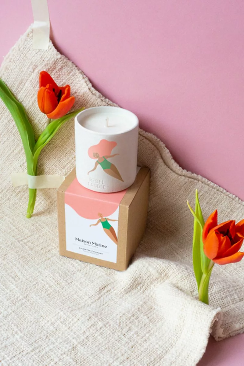 Bougie parfumée - A CONTRE COURANT