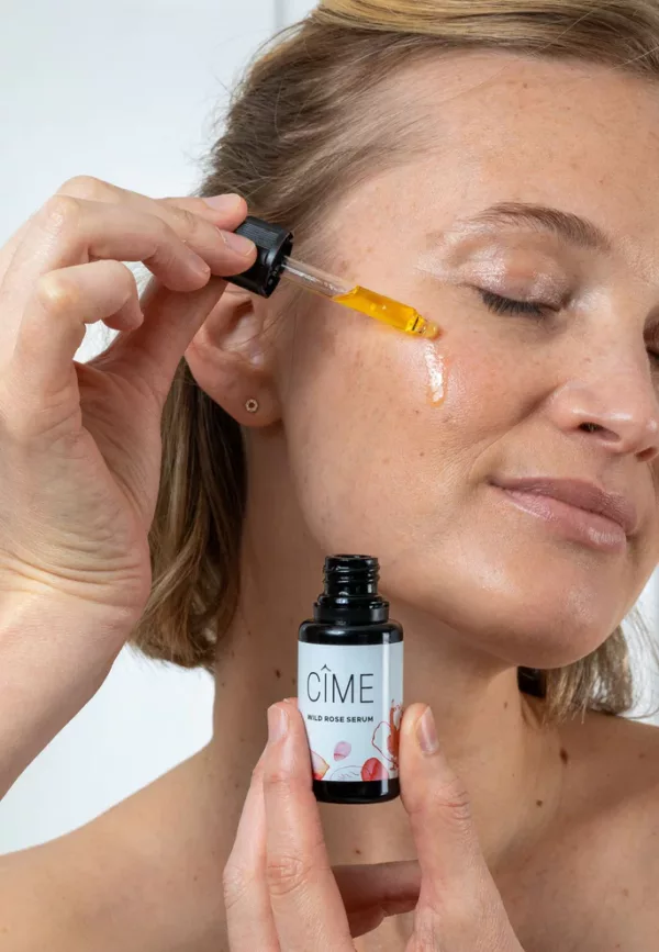 Self-care face massage set | Sérum roses sauvages + Gua sha – Image 3