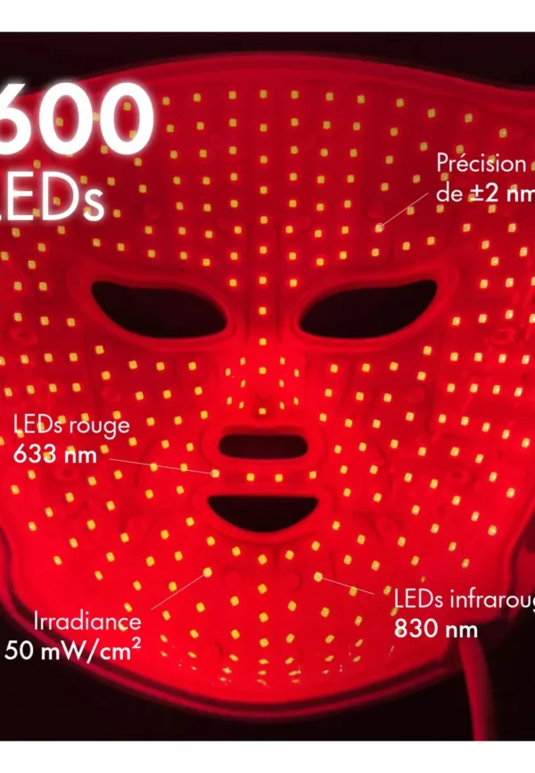 Masque Elite X600 Blanc - Nooance – Image 4