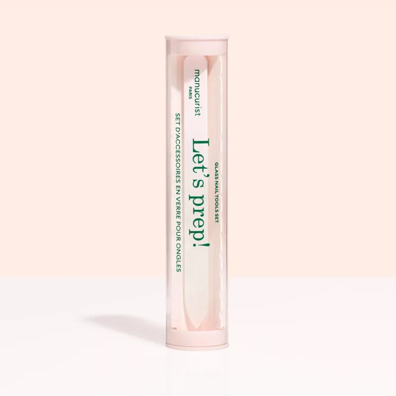 Trio Accessoires en verre pour ongles