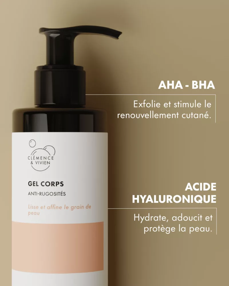 Gel corps anti-rugosités