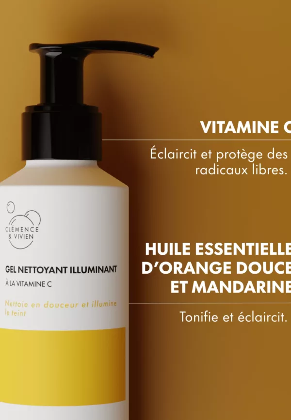 Gel nettoyant - Illuminant à la vitamine C – Image 2