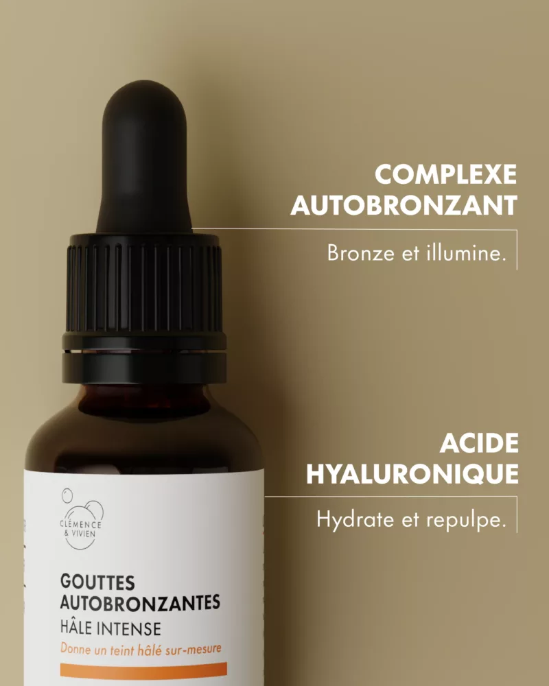 Gouttes Autobronzant - Hâle Intense