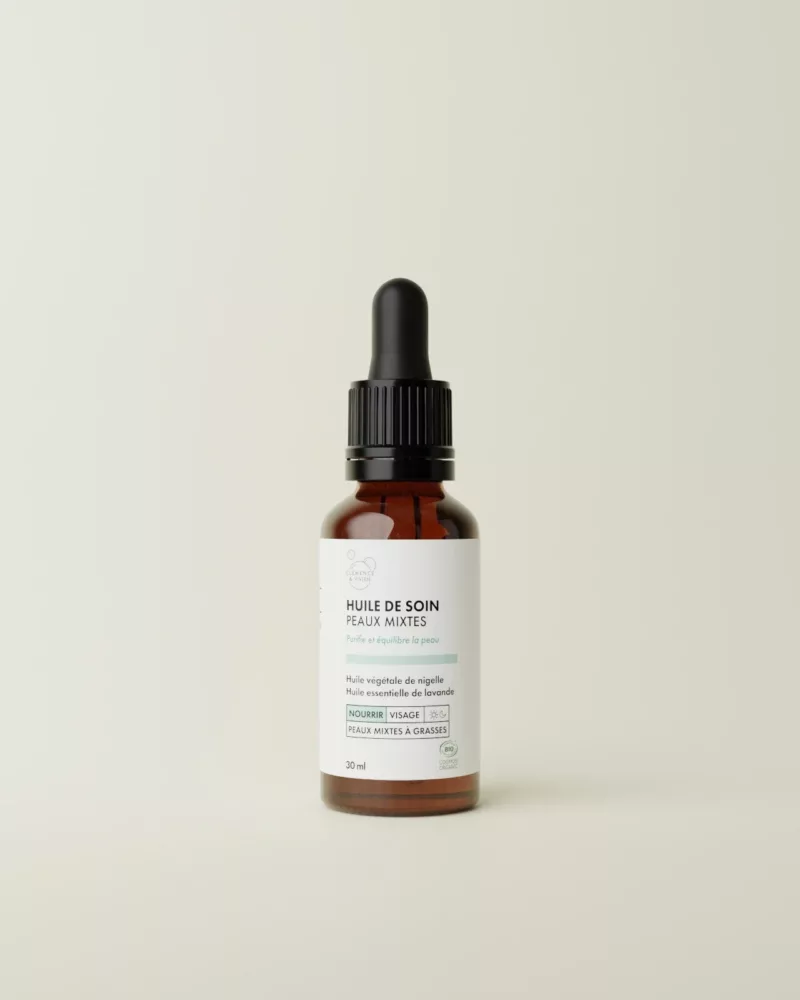 Huile de soins Peaux Mixtes 30ml