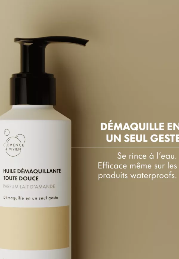 Huile démaquillante - Lait d'amande – Image 3