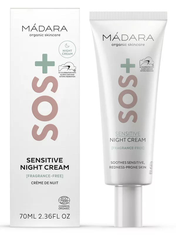 SOS+ SENSITIVE Crème de nuit pour peaux sensibles – Image 1