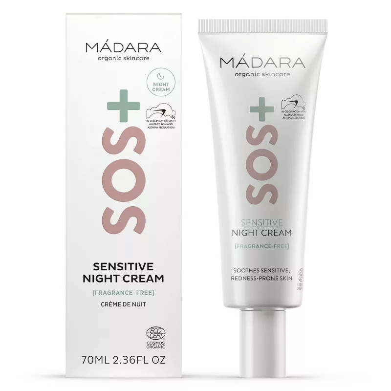 SOS+ SENSITIVE Crème de nuit pour peaux sensibles