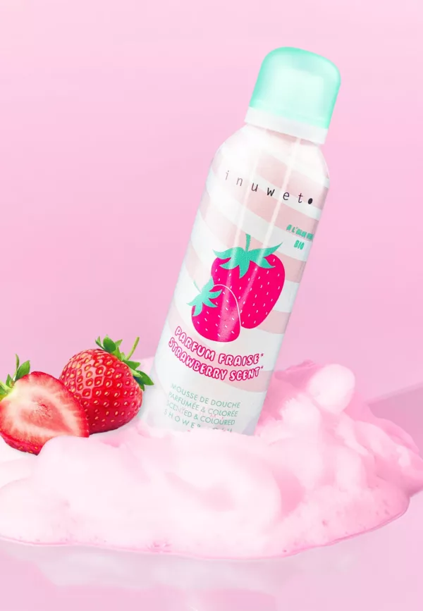 Mousse de douche - Fraise – Image 2
