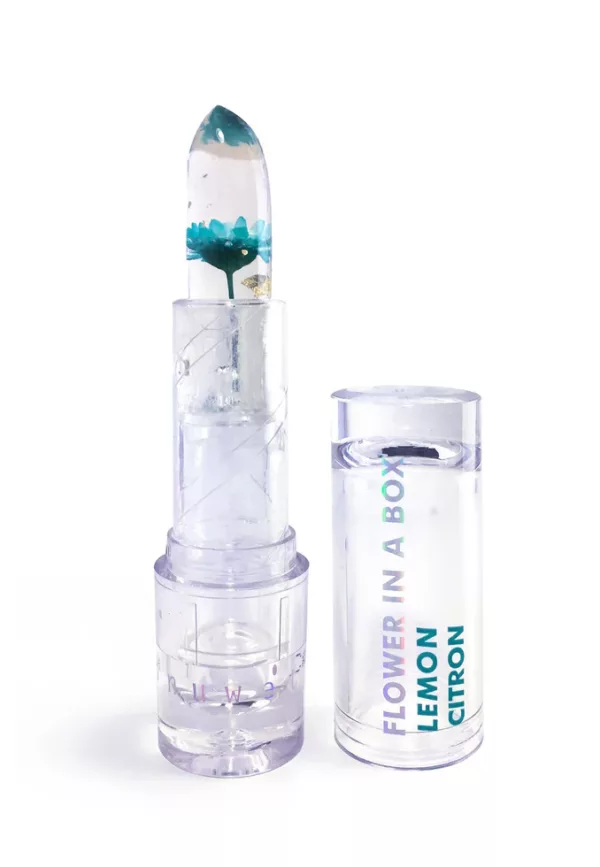 Flower In A Box - Citron - Turquoise – Image 1