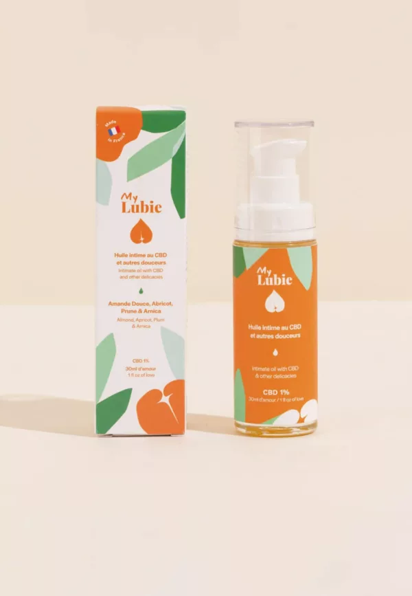 Huile intime au CBD – Image 1