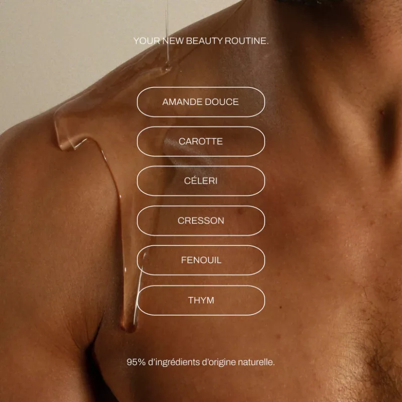 L'huile vinaigrette - Huile corps, visage, cheveux