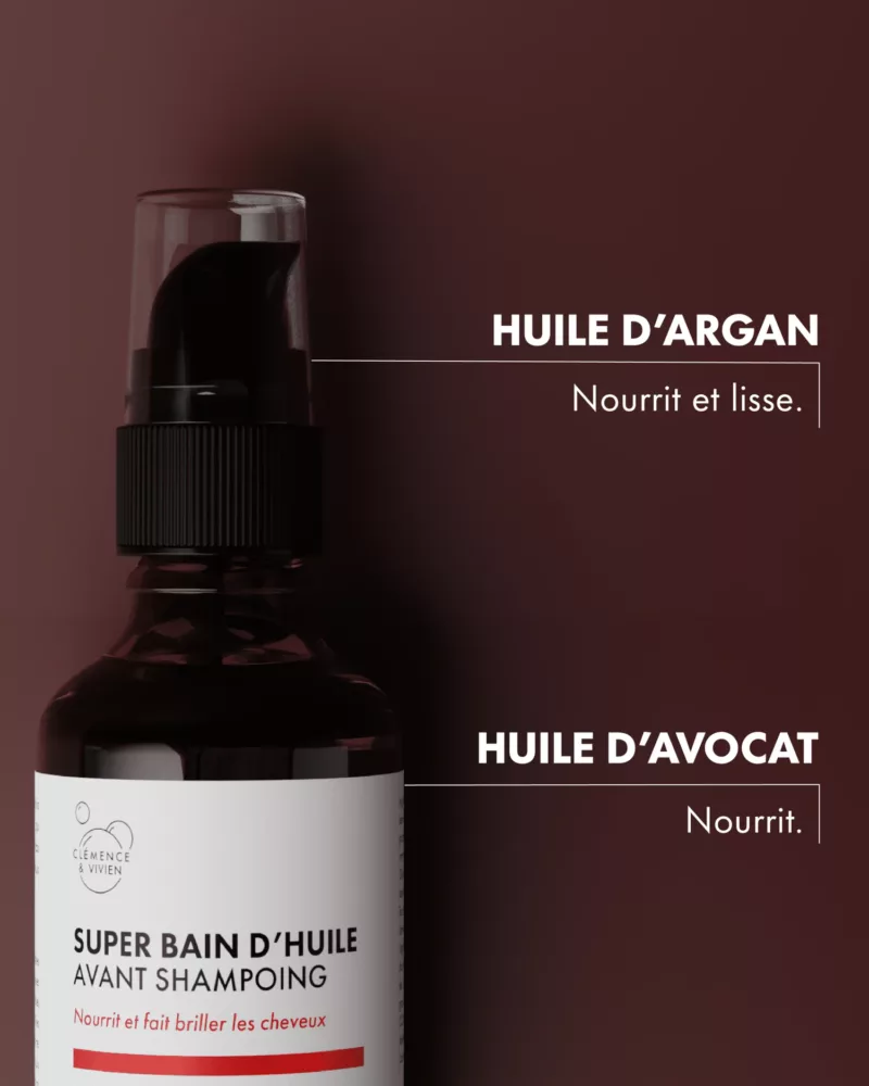 Super bain d'huile avant-shampoing