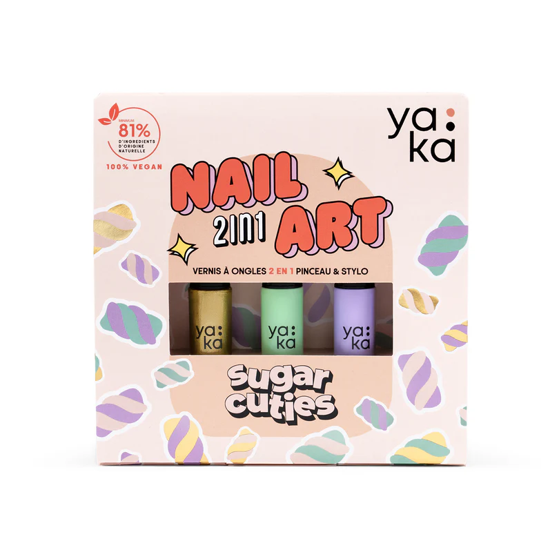 Coffret vernis à ongles 2en1 - Sugar Cuties – Image 1