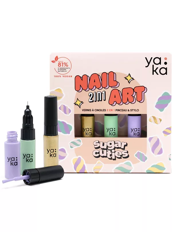 Coffret vernis à ongles 2en1 - Sugar Cuties – Image 2