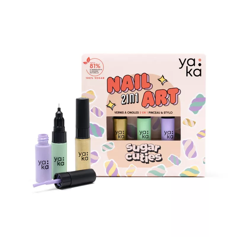 Coffret vernis à ongles 2en1 - Sugar Cuties
