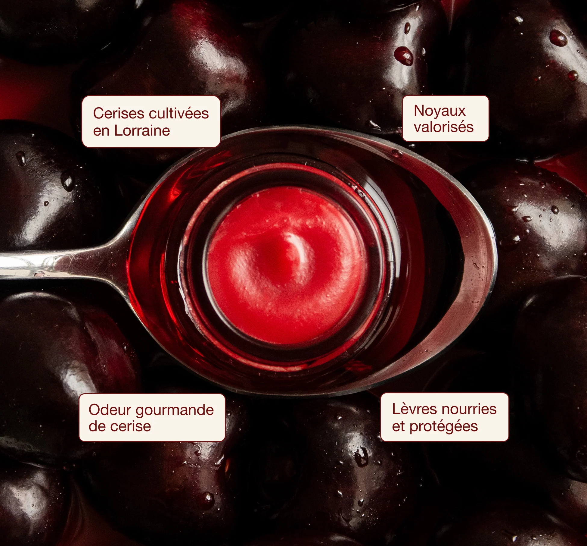 Baume à lèvres Cerise – Image 2