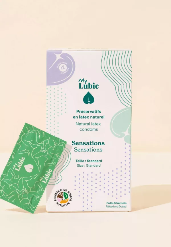 Préservatifs en latex naturel Sensations - Standard – Image 1