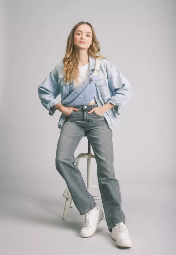 Sac banane Olivia - Denim Bleu – Image 2
