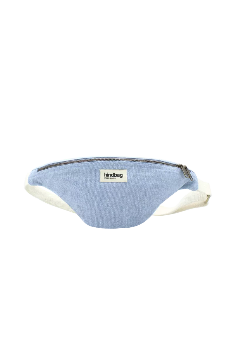 Sac banane Olivia - Denim Bleu