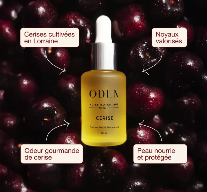 Huile visage de cerise - Nourrissante & Protectrice