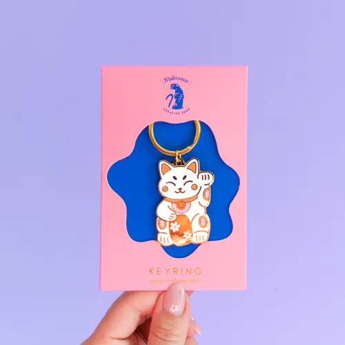 Porte-clé Lucky Cat – Image 4