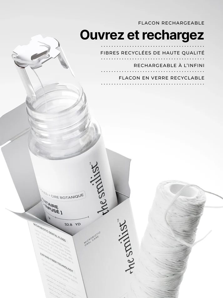 Fil dentaire micro-infusé