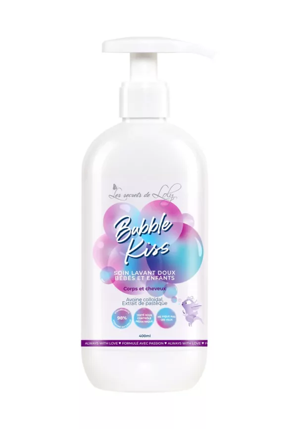 Bubble Kiss - Soin lavant doux bébés et enfant – Image 1